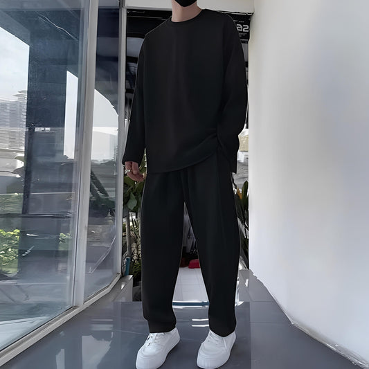 Co-Ord Set for Men - BLACK