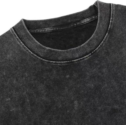 Acid Washed Oversized "Black" T-Shirt