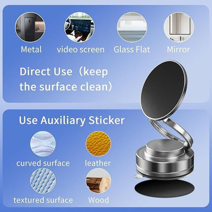The Ultra-Portable N52 Vacuum Magnetic Phone Bracket