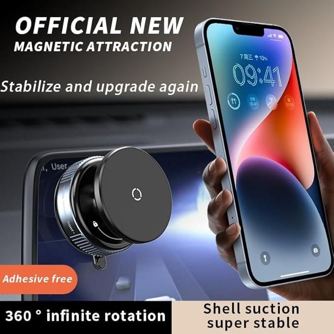 The Ultra-Portable N52 Vacuum Magnetic Phone Bracket