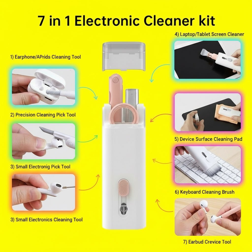 7 in 1 Electronic Cleaner Kit - DARK JINN