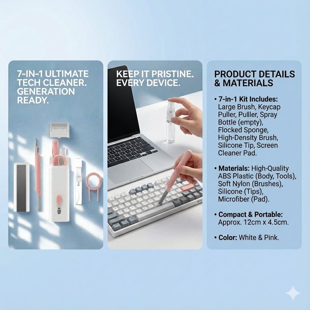 7 in 1 Electronic Cleaner Kit - DARK JINN