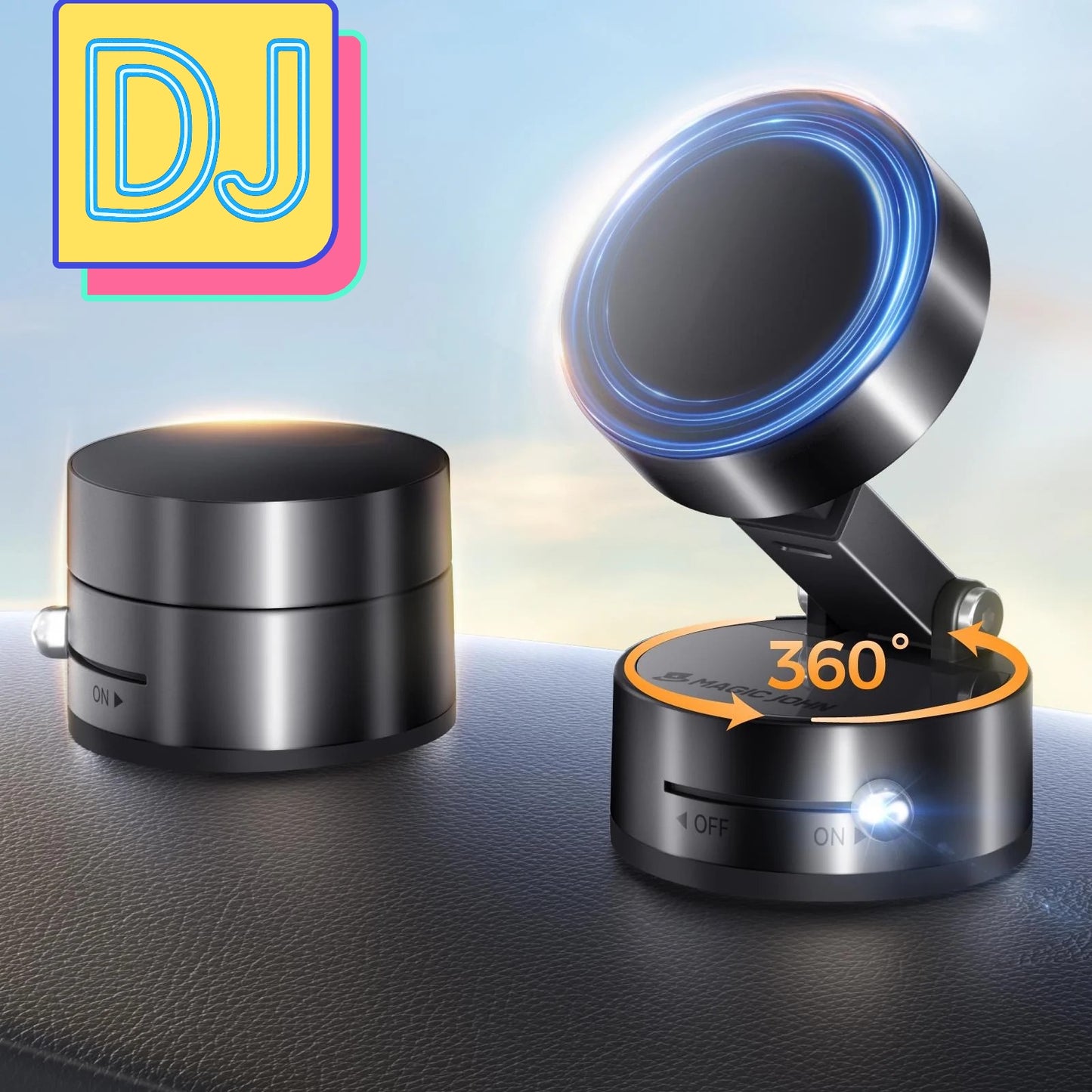 The Ultra-Portable N52 Vacuum Magnetic Phone Bracket