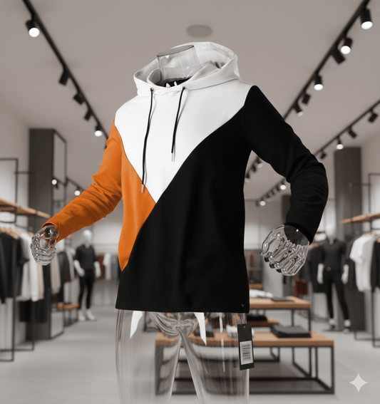 Color Block Hoodie - DARK JINN