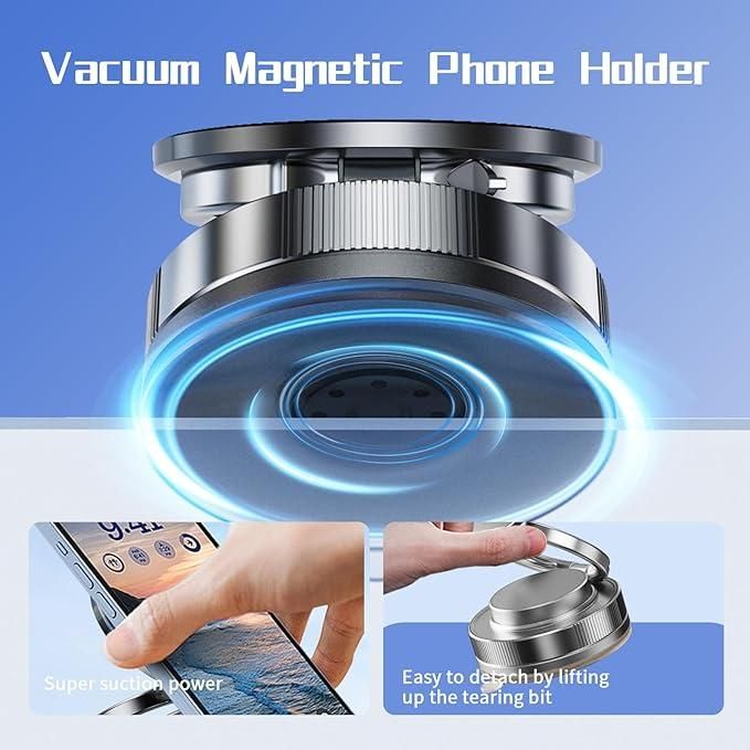 The Ultra - Portable N52 Vacuum Magnetic Phone Bracket - DARK JINN