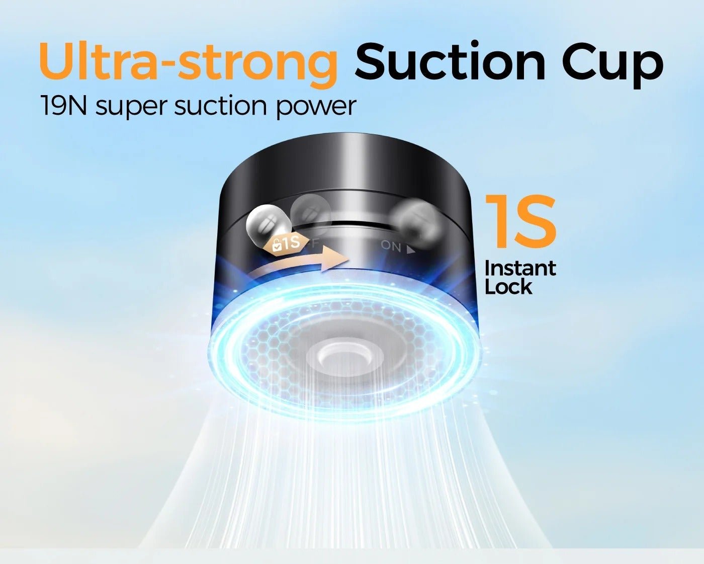 The Ultra - Portable N52 Vacuum Magnetic Phone Bracket - DARK JINN